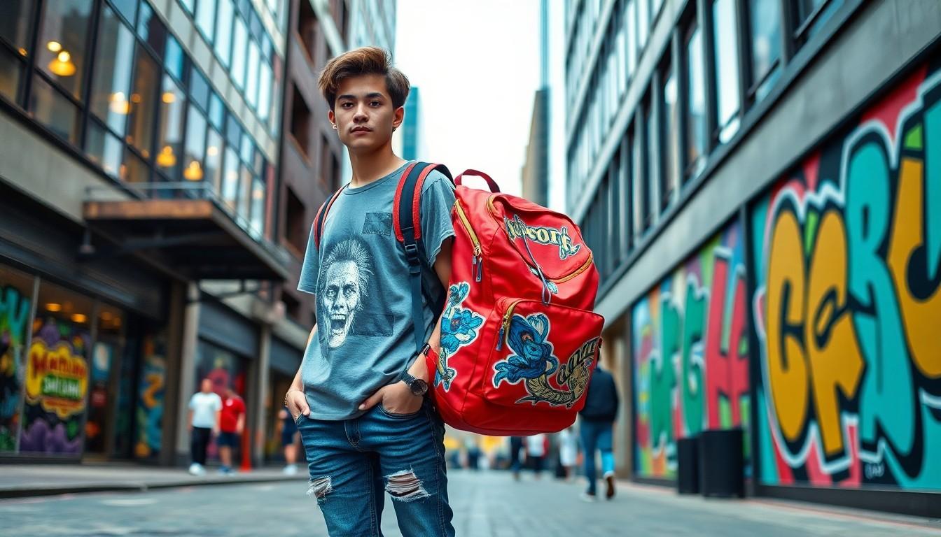 streetwear backpacks
